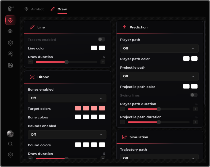 Aimbot · Draw